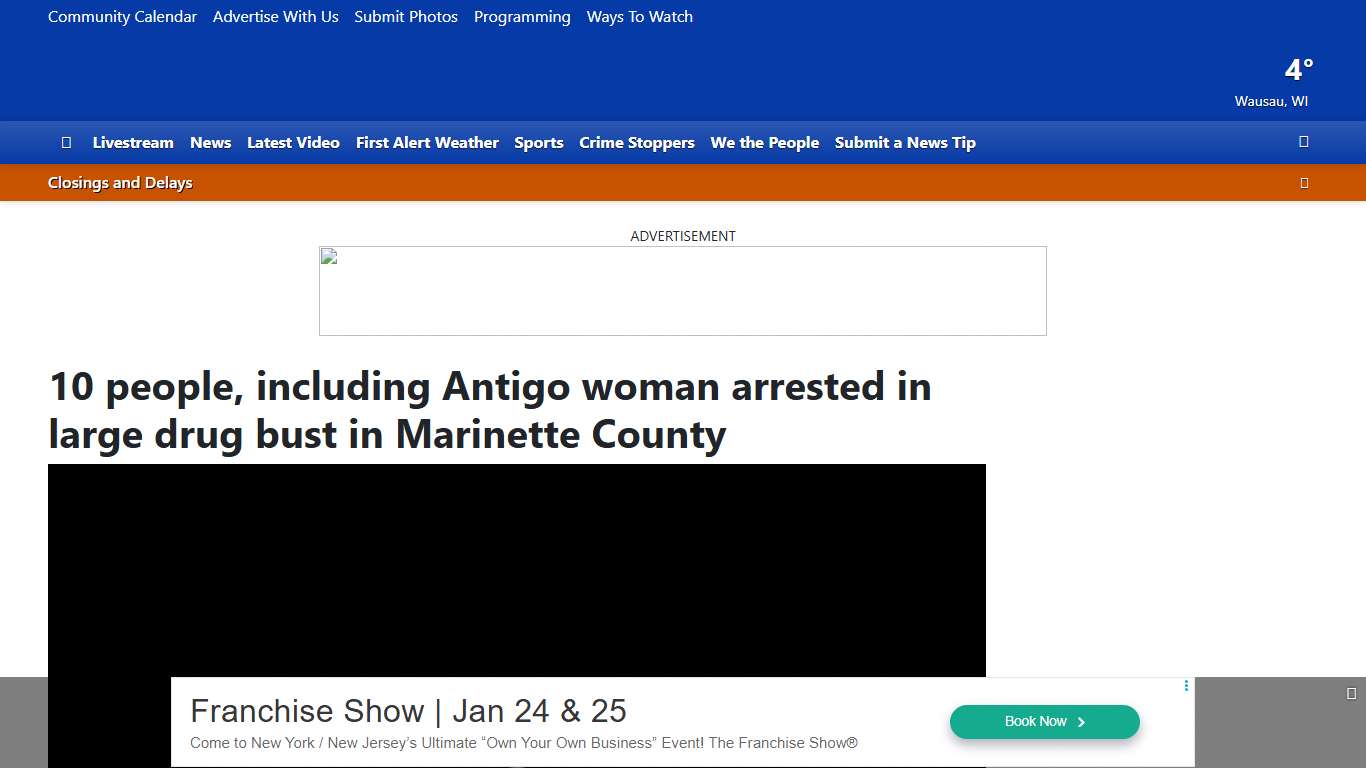 10 people, including Antigo woman arrested in large drug bust in Marinette County